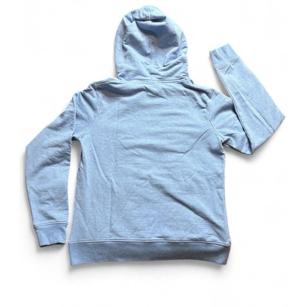 Patagonia Live Simply Market Bike Pullover Hoodie Blue Dog Bicycle Graphic Sz S - Picture 3 of 5